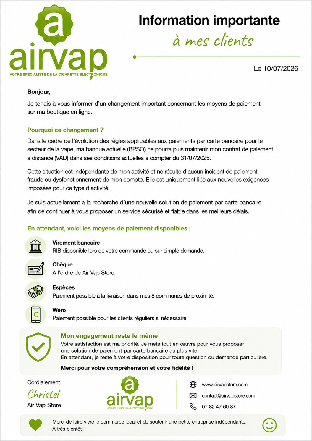Courrier-clients